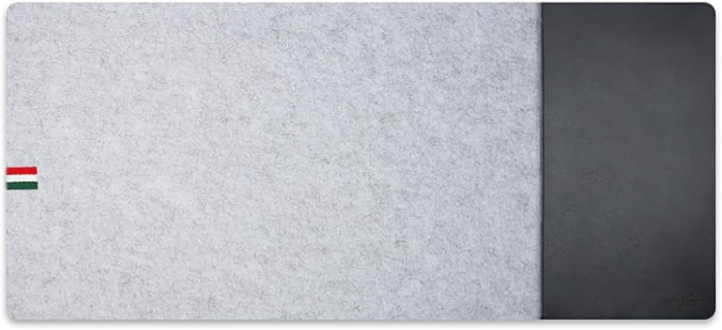 Schreibtischunterlage, große rutschfeste Filz-Schreibtischunterlage, Büro-Schreibtischmattenschutz, erweitertes Tastatur- und Mauspad, hochwertige Filz-Schreibtischunterlage für Zuhause und