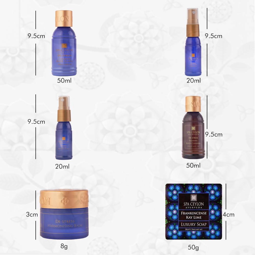 Amazon.com : SPA CEYLON De-stress Home Spa Set, Ayurvedic Spa Gift