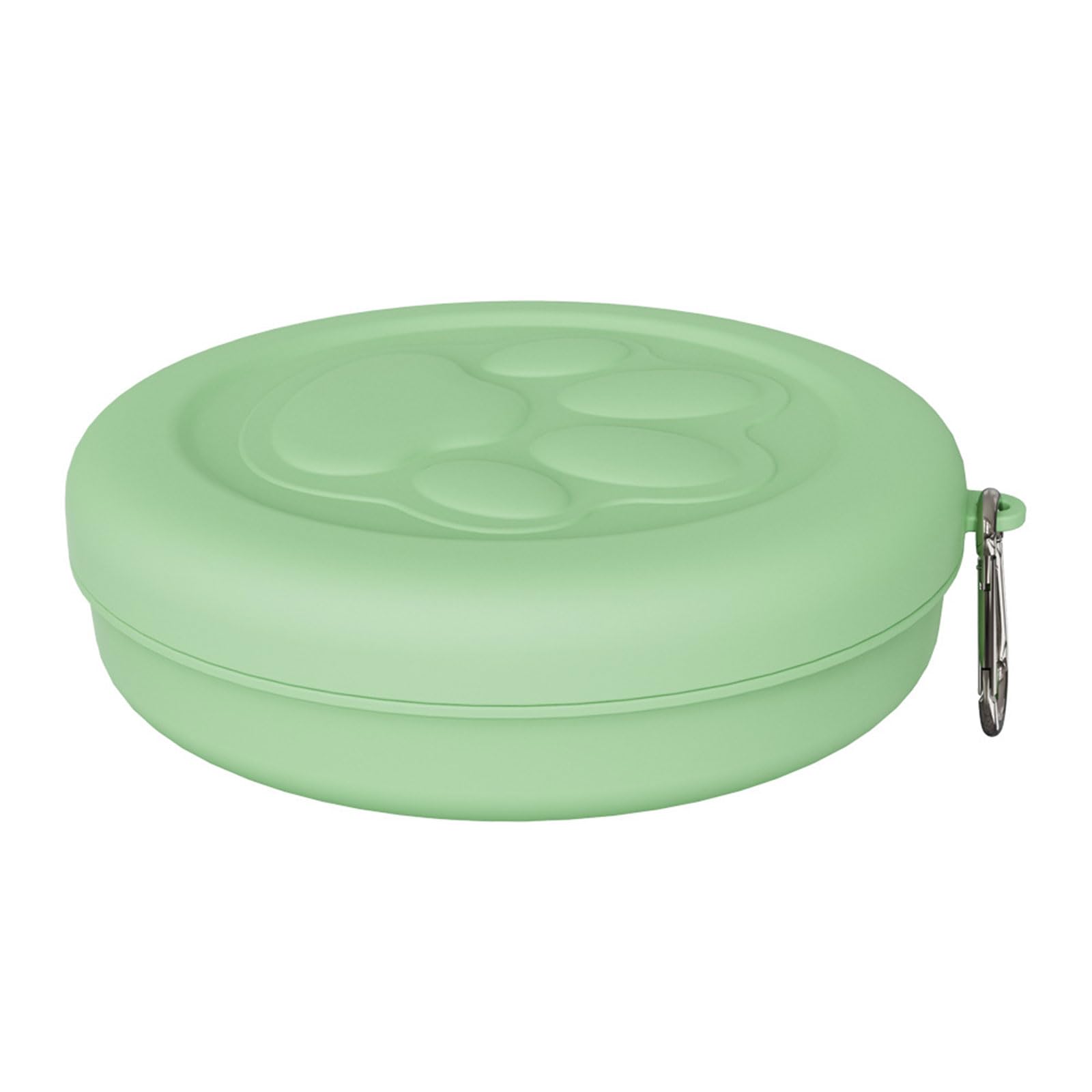 ZWWAAZHF Dogs Bowl Portable Pet Water Food Bowl with Clasp Cats Feeding Cup for Outdoor, Travel, Walking, Parking Portable Feeders