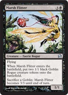 Magic The Gathering - Marsh Flitter (91) - Modern Masters