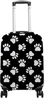 Capa de bagagem, garra de cachorro, pata de gato, serve para malas de 45,7 a 81,2 cm, elastano, Multi, Small Cover(Fits 18-20 inch luggage)