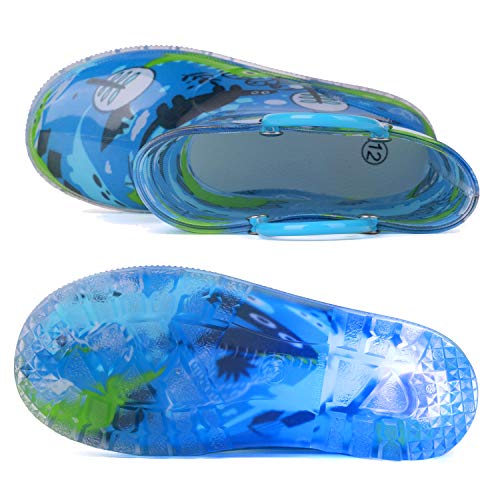 Image of HugRain Light Up Rain Boots for Little Kids