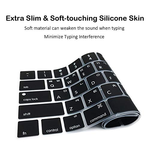 Proelife Ultra Thin Korean Keyboard Cover Skin For Macbook Pro 13 Inch 2022 2021 2020 thumb #3