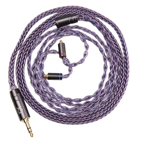 SoundsGood BlueFlame �u���[�t���C�� 8�c �n���h���C�h ���P�[�u�� �����x ���_�f�� PCUHD �C���z�� �A�b�v�O���[�h �P�[�u�� �o�����X�ڑ� �����P�[�u�� (IE 200/300/600/900-3.5mm)