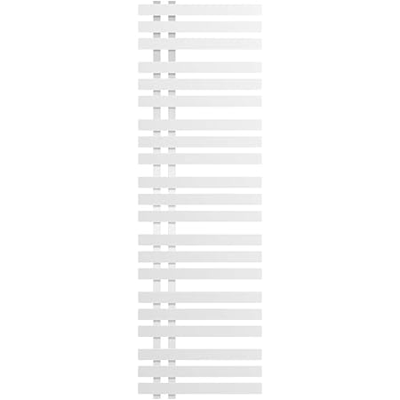 ECD Germany Radiador toallero Iron EM - 750 x 1800 mm - Blanco - Plano - Calefactor moderno - Radiador calentador secador de toallas - Calefacción de ...