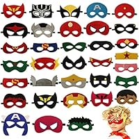 Algopix Similar Product 20 - Superhero masks  Super hero party