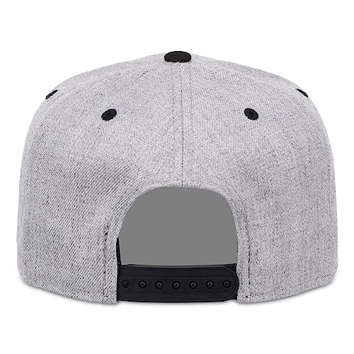 Image of Lids Blank Dime Adjustable Snapback Hat