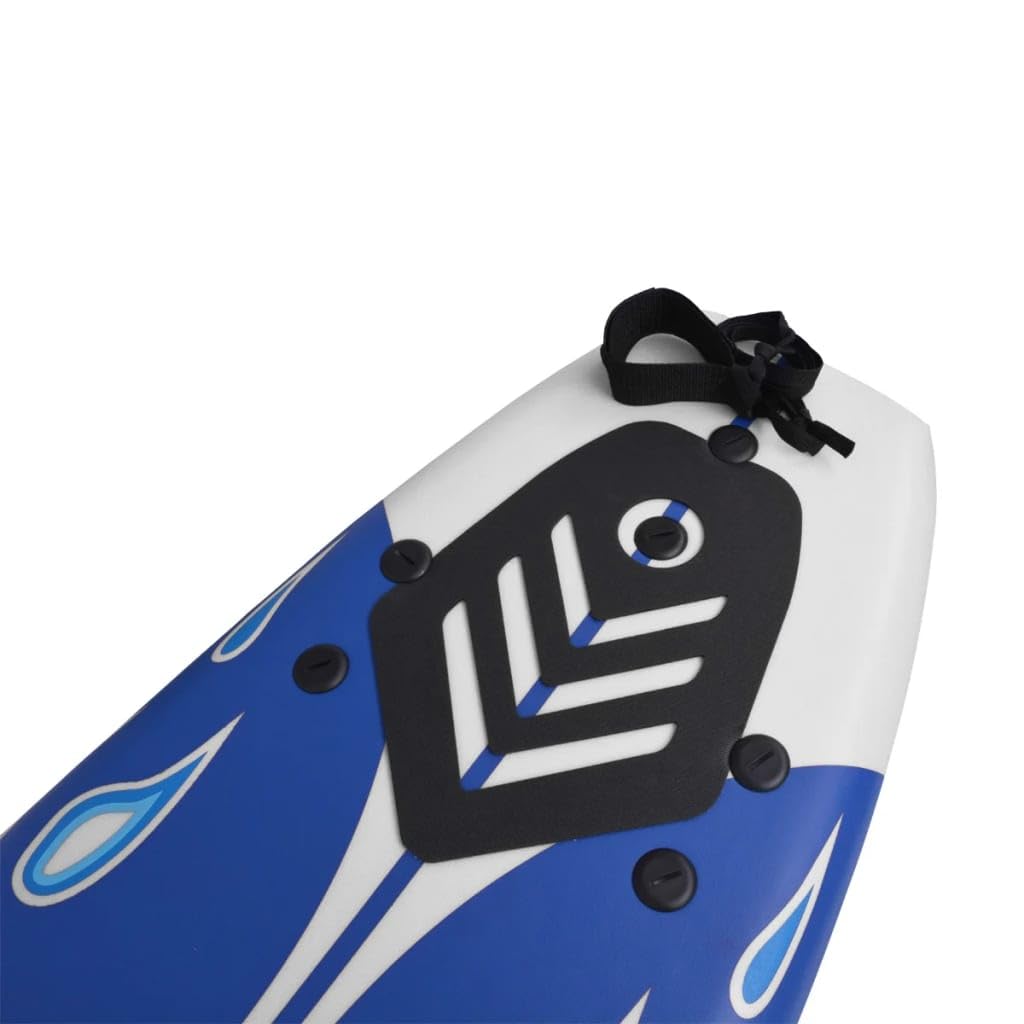 INLIFE Tabla de surf azul 170 cm, 3,4 kg, 91257