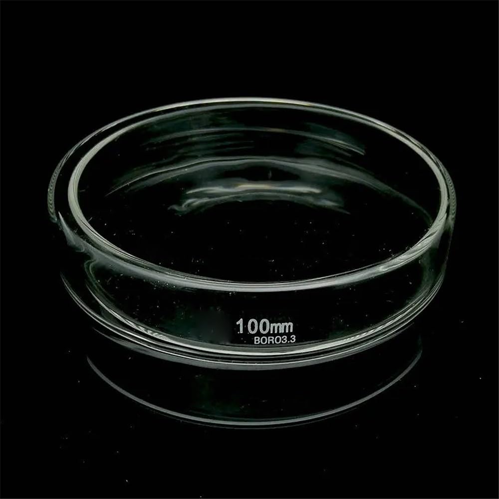 Attrezzature e forniture di laboratorio Vetreria da laboratorio for piastre di coltura in vetro borosilicato con diametro inferiore 60 mm a 200