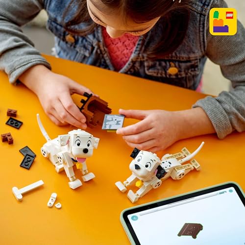 Image of LEGO ǀ Disney Lucky & Penny 101 Dalmatians Puppies Building Toy 43271 Building Blocks Toys for 6+ Gift for Boys and Girls