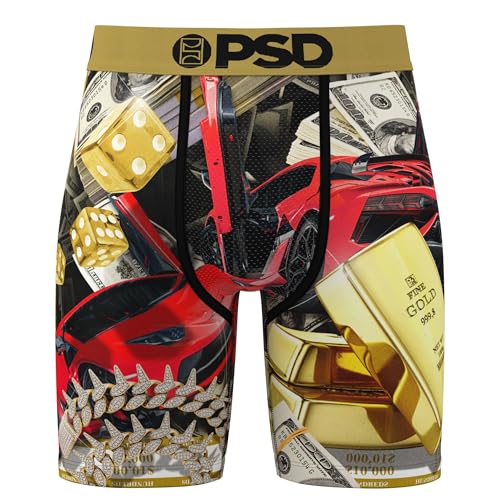 PSD Men's Fast Life Boxer Brief, Multi, M2