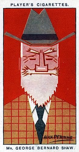 Art Tableau George Bernard Shaw Affiche Impression d'art Toile 60x90cm