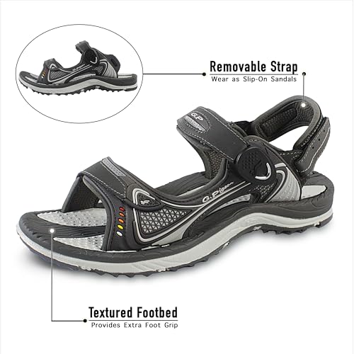 Image of Gold Pigeon Shoes Easy SNAP LOCK Outdoor Water Kids Toddler Sandals for Girls & Boys. Everyday, Vocation, Pool, Summer, Beach Essentials.