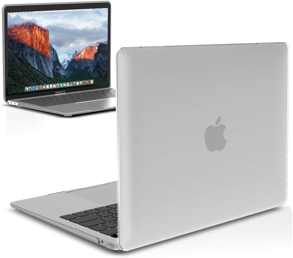 Image of YellowCult Premium Crystalline Sand Hard Shell MacBook Cover 14 inch Case Compatible MacBook Pro 2025, 2024, 2023, 2022-21 Model M4 M3 M2 M1 A3112 A3185 A3401 A2918 A2992 A2779 A2442 Clear