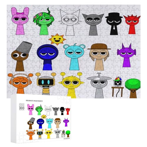 �X�v�����L�[ Sprunki �p�Y�� 500�s�[�X �W�O�\�[�p�Y�� �X�v�����L�[ Sprunki �L�����N�^�[ �A�j���p�^�[�� �ؐ� �G���O�b�Y �q�� �m��ߋ� �w�� ��l ���� �a���� �N���X�}�X �v���[���g ���S�Ҍ��� �M�t�g �Ǐ��� 300 PCS