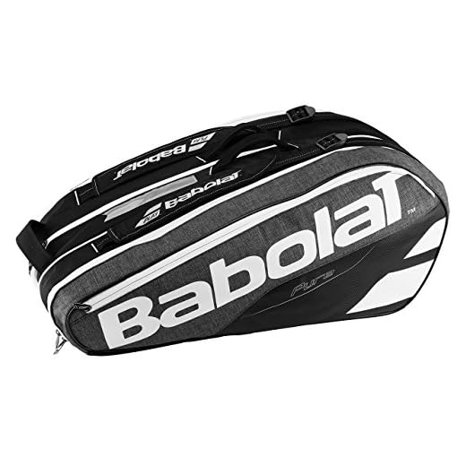 Babolat RH X 9 Pure Fundas para Raquetas de Tenis, Unisex Adulto, Gris, Talla Única