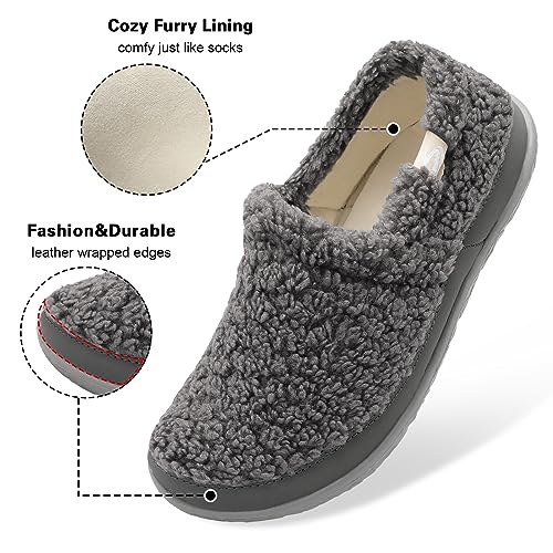 Spesoul Cozy House Slippers for Women Men Fuzzy Indoor House Shoes Warm Home Slipper Socks Outdoor Moccasin Slippers Sneakers Closed Back Lightweight Barefoot for Bedroom Office Travel2