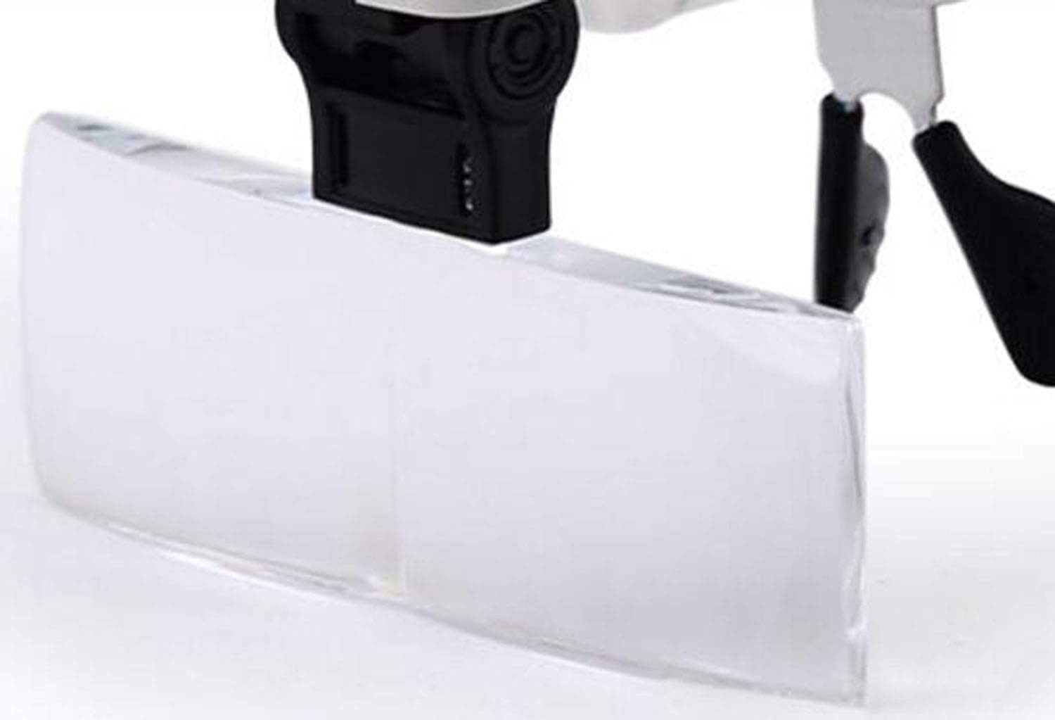 Lupa De Pantalla, Lupa Montada En La Cabeza, Lupa Led con Cinco Lentes Intercambiables Y Luz Led.