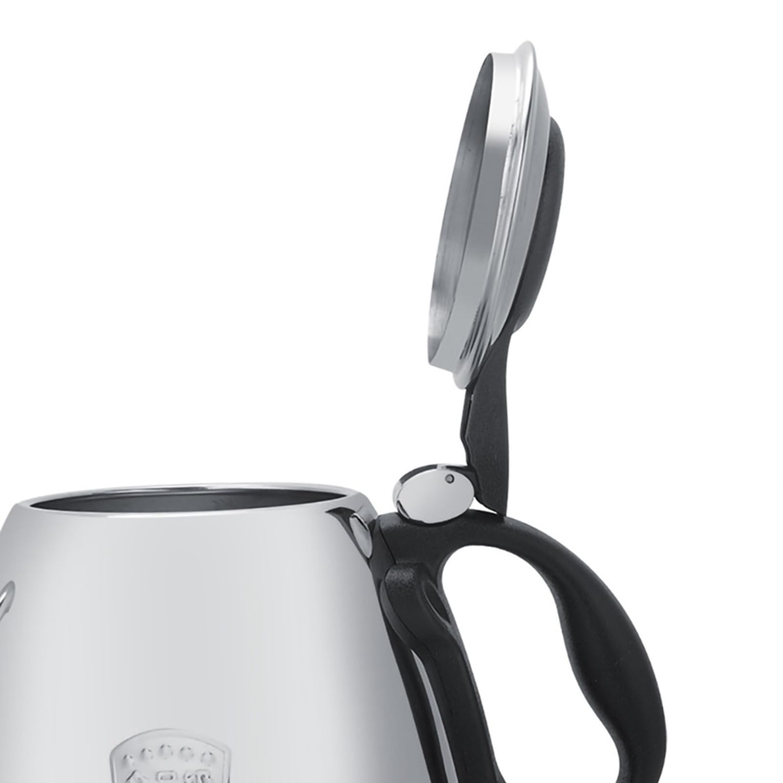 Teiera in Acciaio Inossidabile, Teiera con Piano Cottura, Teiera, Caffettiera, Bollitore con Manico Resistente Al Calore, Facile da Pulire per Piano Cottura a Induzione (1,5 litri)