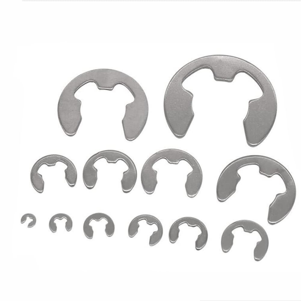 Circlip bague de retenue M1.5 à M10 en acier inoxydable 304 pour vos fixations d'arbres mécaniques