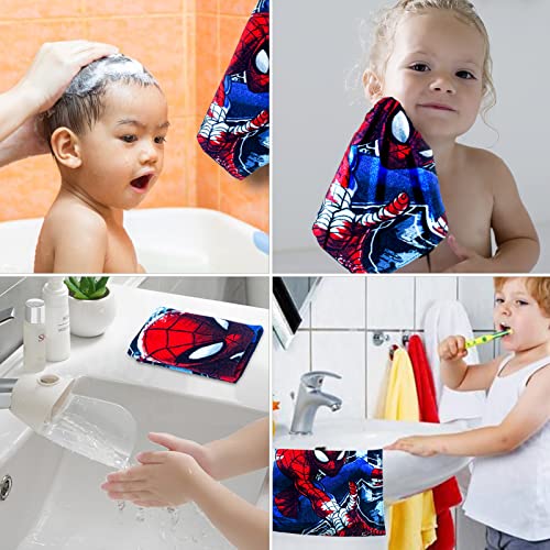 30 X 30Cm Unisex One Size Spiderman Cotton Towel Avengers Cartoon Face Cloth Towel #TOP7