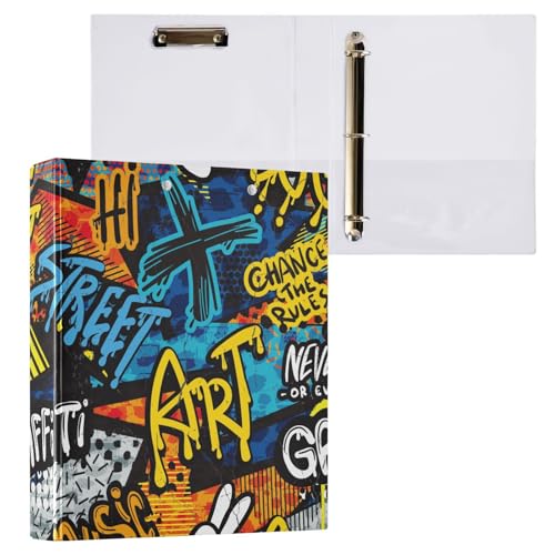 Classeur 3 anneaux 3,8 cm avec pince porte-bloc pour écrire sans table à l'école