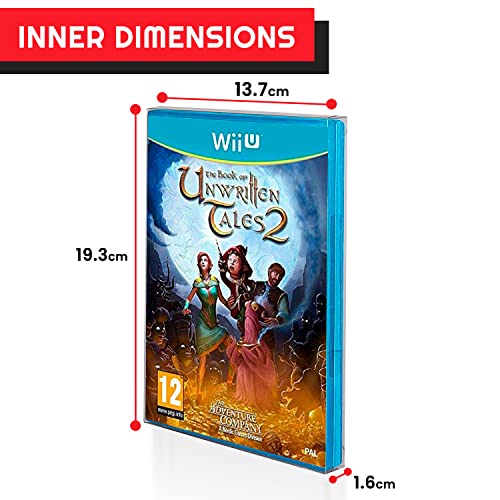 Image of Game Box Protector Compatible with Nintendo GameCube games (Gamecube, Xbox, WII, PS2) - 0.40MM Thick compatible for Zelda, Mario Kart, Resident Evil, Pokemon, Animal Crossing, Metroid (Pack of 25)