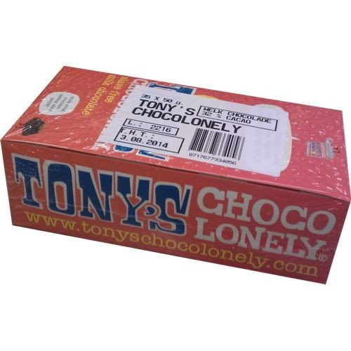 Tonys Chocolonely 'Melk' 35 x 50 g (czekolada pełnomleńska)