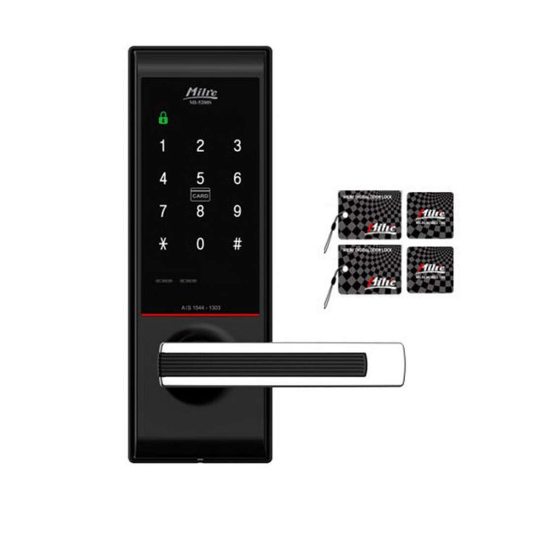 デジタルドアロックmilre Amazon.co.jp: Milre Mi-2300 door lock デジタルドア ロック Sillver
