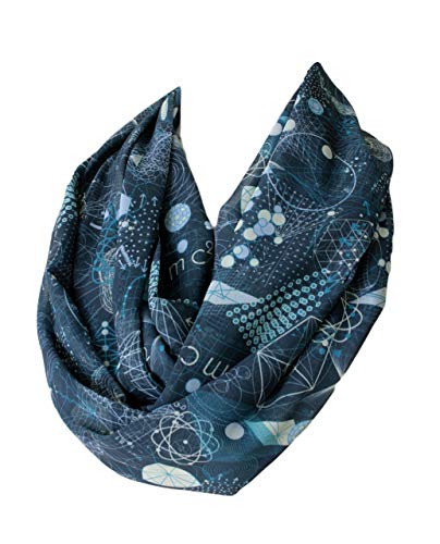 Etwoa Sacred Geometry Symbols Infinity Scarf Circle Loop Tube Scarf2