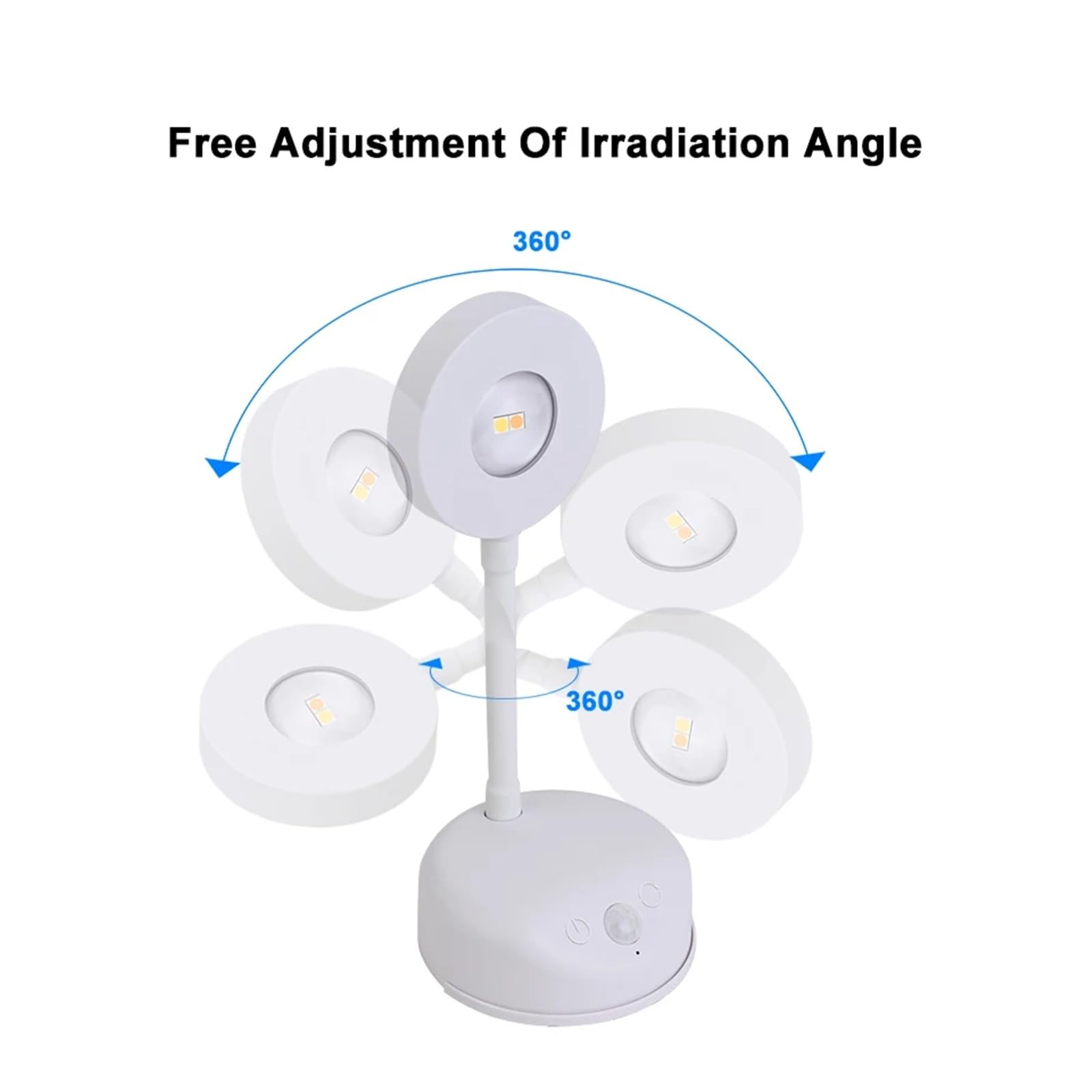 Luce notturna con sensore di movimento a LED, lampada da parete ricaricabile tramite USB for illuminare dipinti immagini murali soggiorno camera da letto cucina(3 Color-2PCS)