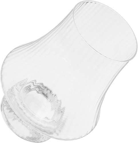 Taza de seta acanalada cristalería estilo bohemio Vintage Seta Copa de whisky Vidrio helado para bares