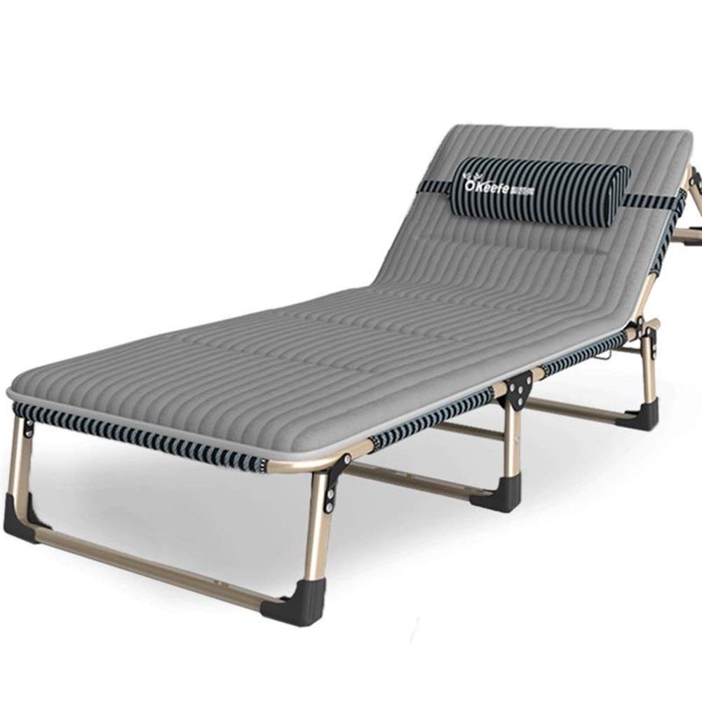 Chaise Longue de Jardin robuste avec dossier réglable 3 positions pour éviter la chaleur et le mal de dos