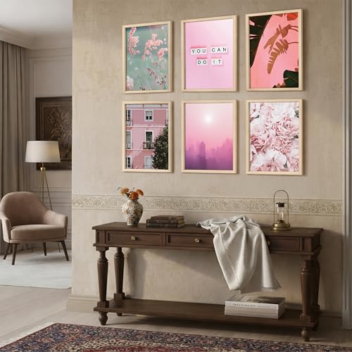 Image of NoWorries Wall decor Paintings for living room - Premium Modern art Wall Poster Paintings for Home Decoration (Pattern-Minimal art) Set of 6 (10x13 inches, ART ATTACK-9)