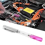 Spark Plug Tester, 6-24V Automotive Spark Ignition Tester Pen Wire Tester Voltage Tester Tool Car Wires Coils Diagnostic Tool