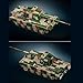 Jeamoc WW2 Military King Tiger Tank Building Block Set, 853 Pcs, Military Tiger WW2 Tank, with Soldiers, Compatible with Lego