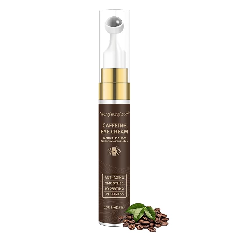 Creme para a região dos olhos YOUNGYOUNGLOVE com cafeína 6%, retinol, niacinamida e colágeno