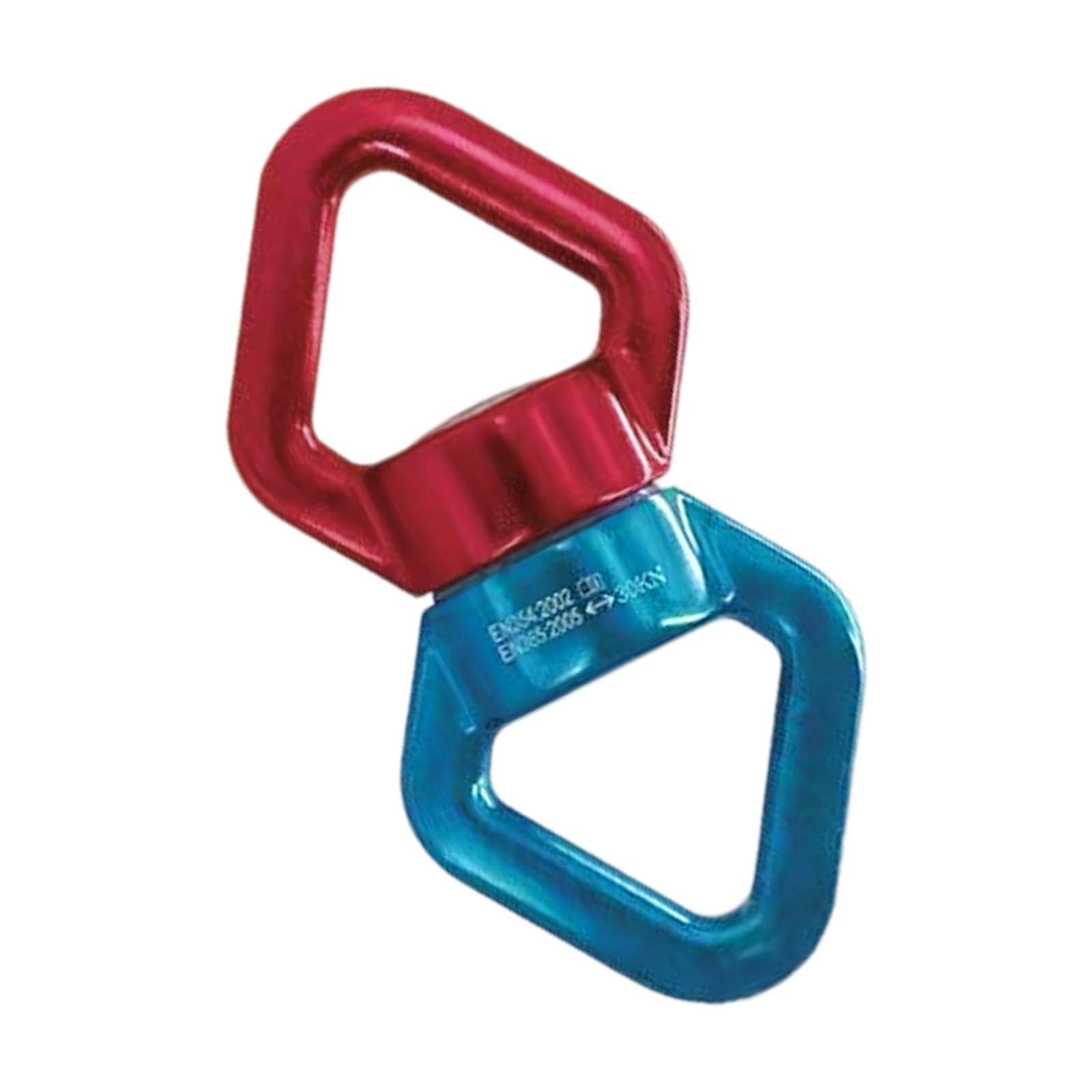 ljhnba 360 Degree Rope Swiveling Connectors for Hammock Rock Climbing 30KN Climbing Swivels Aluminum Alloy Rotational Hammock Connectors