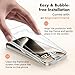 UNBREAKcable Shatterproof Tempered Glass Screen Protector for iPhone 15 Pro [3-Pack] [Easy Installation Frame] [9H Hardness] [99.99% HD Clear][Bubble Free] for Apple 6.1”
