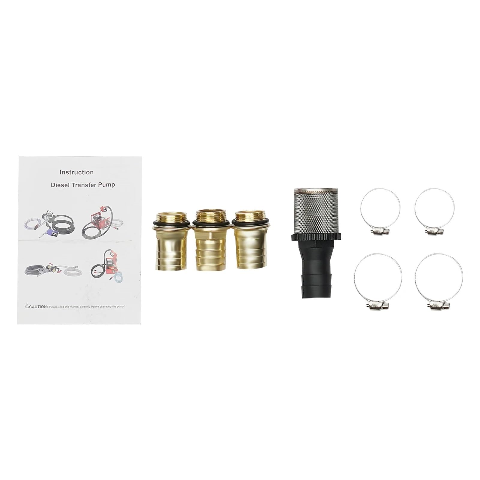 Pompa dell'olio Pompa Diesel Pompa Olio Combustibile con Tubo Pistola Automatica Autoadescante Elettrica Extractor Aspirazione Della(45L Red)