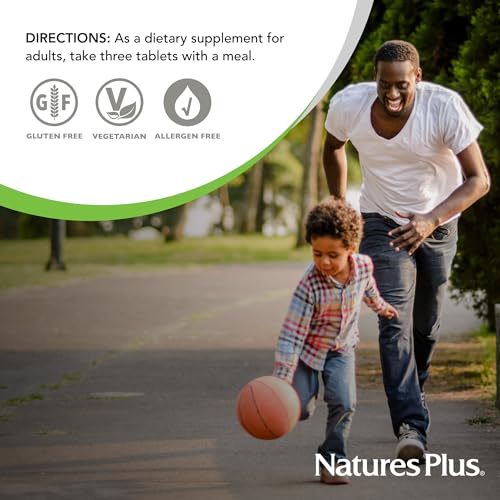 Natures Plus Mixed Vegetables - 1300 mg, 180 Vegetarian Tablets - Powerful Whole Foods Phytonutrient Supplement, Promotes Overall Health - Gluten-Free - 60 Servings - Thumbnail 6