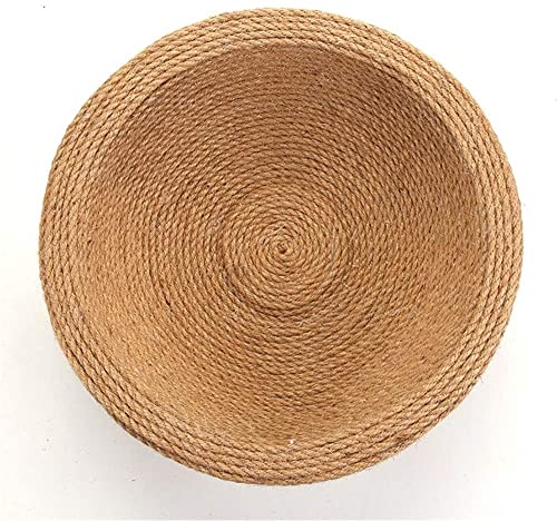 Panier griffoir chat en sisal pour protéger le canapé du salon