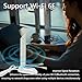 HSSDTECH RP-SMA Dual-Band WiFi 6E Antenna 2T2R 2.4G/5G/6G for GIGABYTE B650 AERO G /B650 AORUS Elite AX AMD/B650 ATX/B650 AORUS Elite AX ICE/B650 AORUS Elite AX V2/B650 Eagle AX/ B650 Gaming X AX
