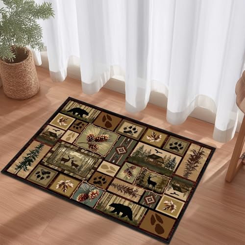 Tapete lavable 60x90 cm para entrada y baño miniatura 1
