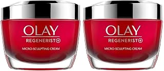 Olay Regenerist Micro-Sculpting Cream Face Moisturizer, 1.7oz Pack of 2 - Hydrates, Nourishes & Softens Wrinkles