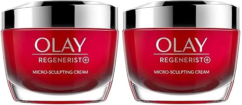 Olay Regenerist Plus Micro Sculpting Cream, 1.7 Ounce (Pack of 2)