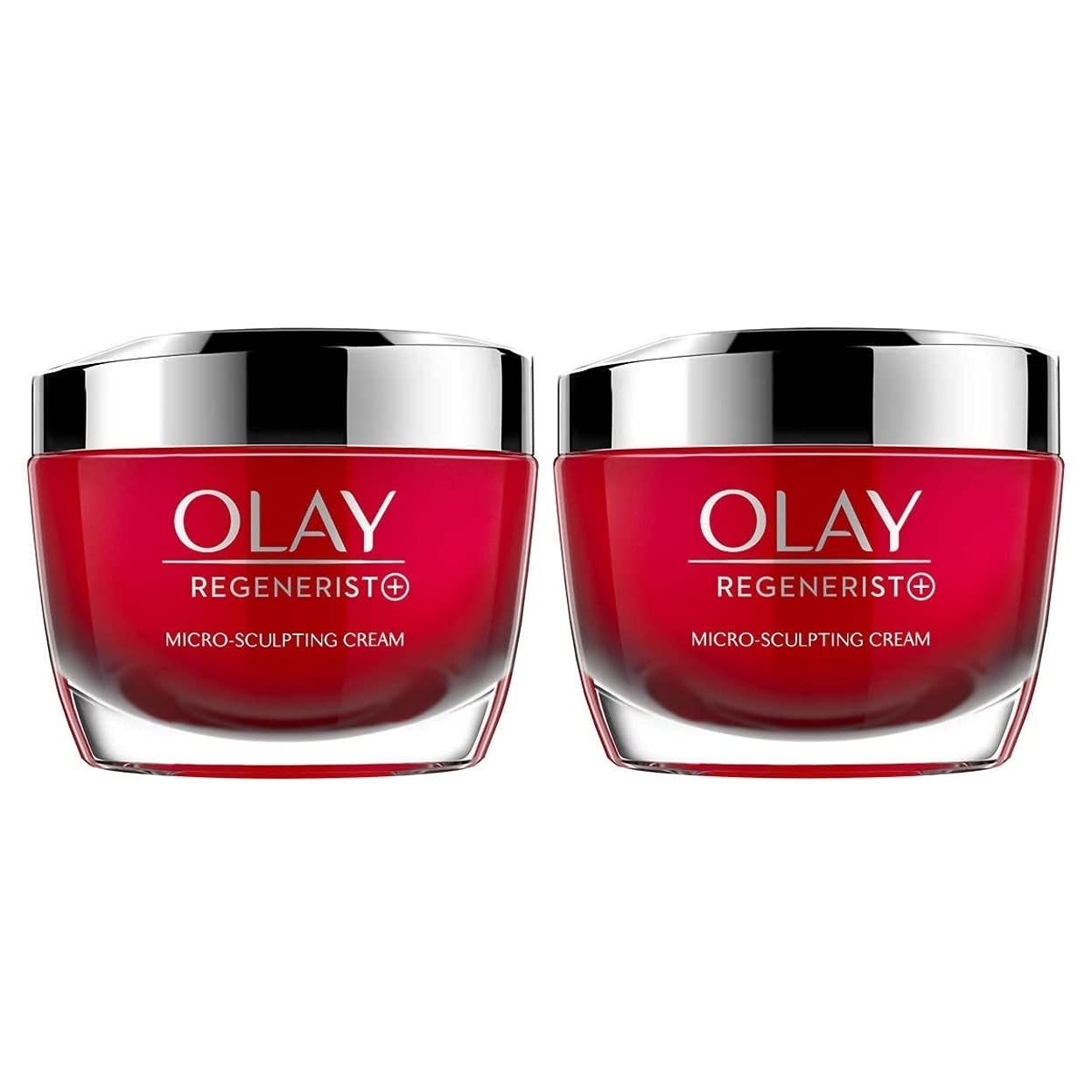 Olay Regenerist + Micro Sculpting Cream, 1.7 Ounce (Pack of 2)