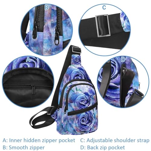 Mochila multiusos ligera tipo bandolera en rosa y multicolor 4