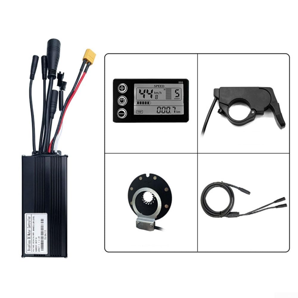 Mophorn Kit Motore Elettrico Brushless DC 1800W - Motore 48V 4500rpm Con Regolatore Di Velocita E Manopola Dellacceleratore Per Go Kart Bici Elettriche Moto Scooter Fai Da Te 86939606