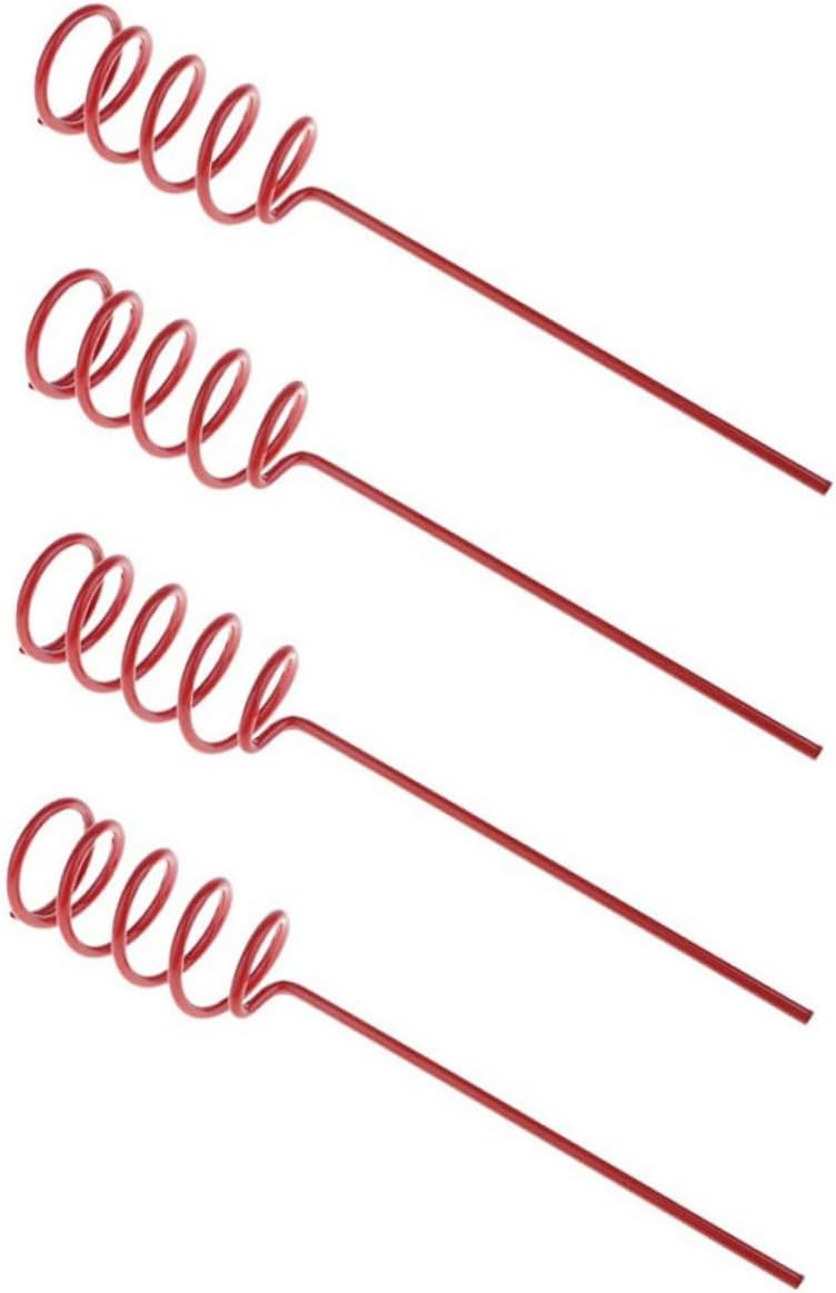 4Pcs Fishing Rod Holder Stand Rack Bracket Heavy Duty Ground Support for Bank Fishing Telescopic Rod and Reel for Car